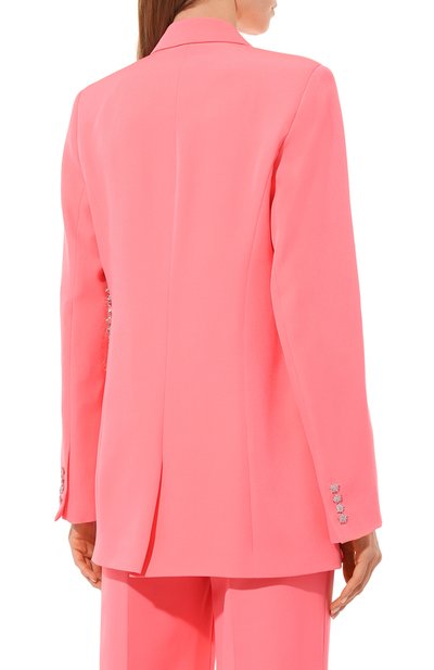Жакет ALINE кораллового цвета по цене 38000 руб., арт. AL040601-2, фото 4 Жакет ALINE, арт. AL040601-2, фото 4