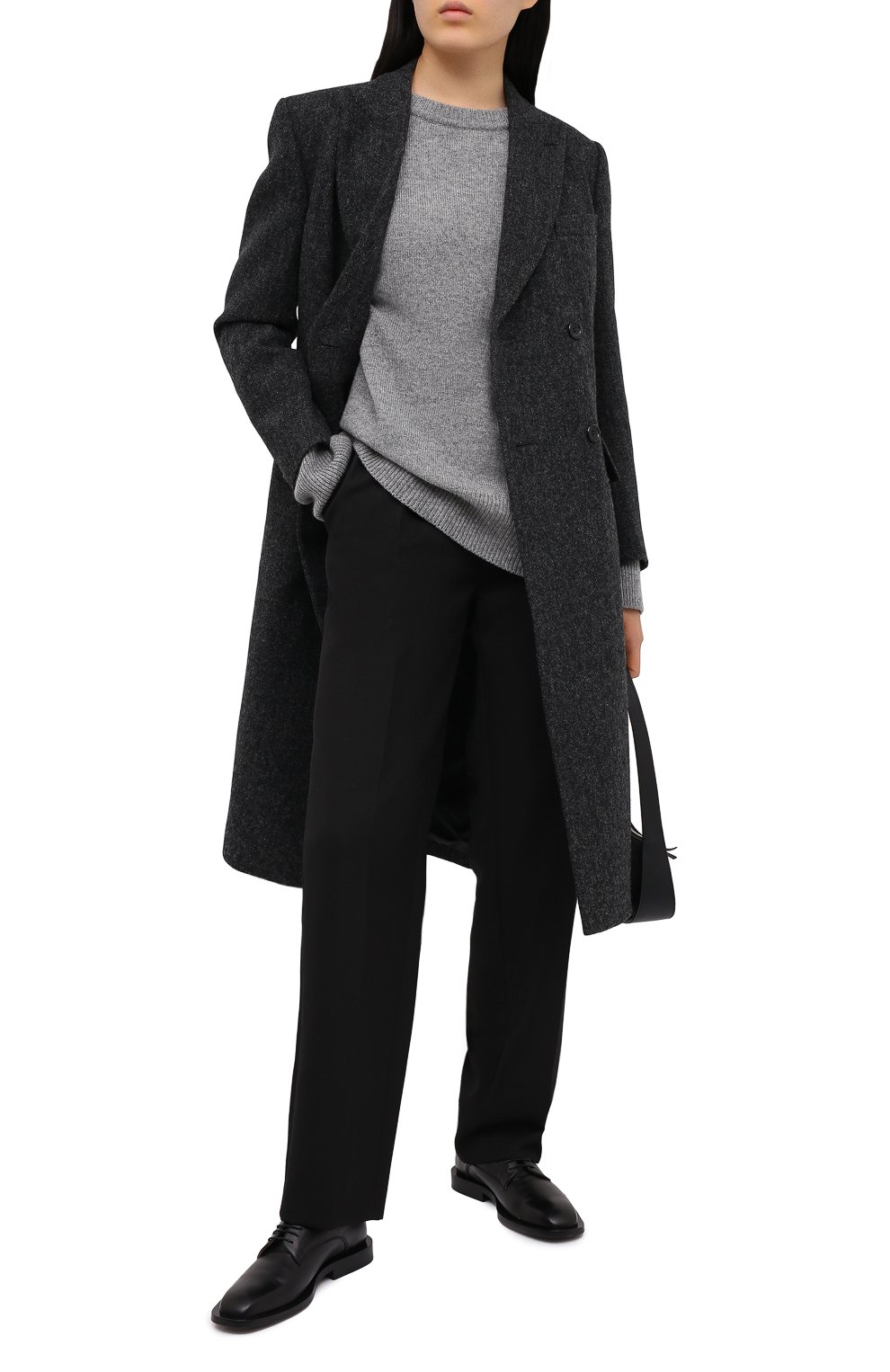 Брюки VICTORIA BECKHAM черного цвета по цене 95950 руб., арт. 1121WTR002593A, фото 2 Брюки VICTORIA BECKHAM, арт. 1121WTR002593A, фото 2