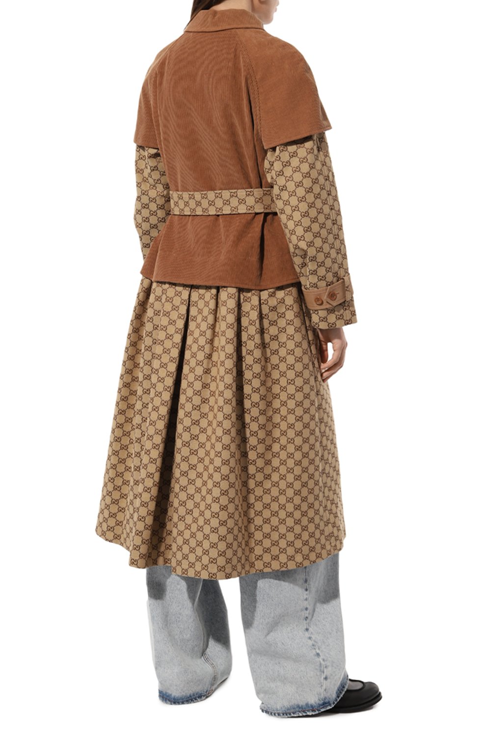 Хлопковое пальто GUCCI, арт. 652306/Z8A06, фото 4