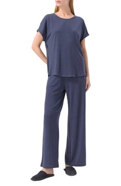 Женская футболка ZIMMERLI темно-синего цвета, арт. 8010-33101 | Фото 2 (Нос: Не проставлено)