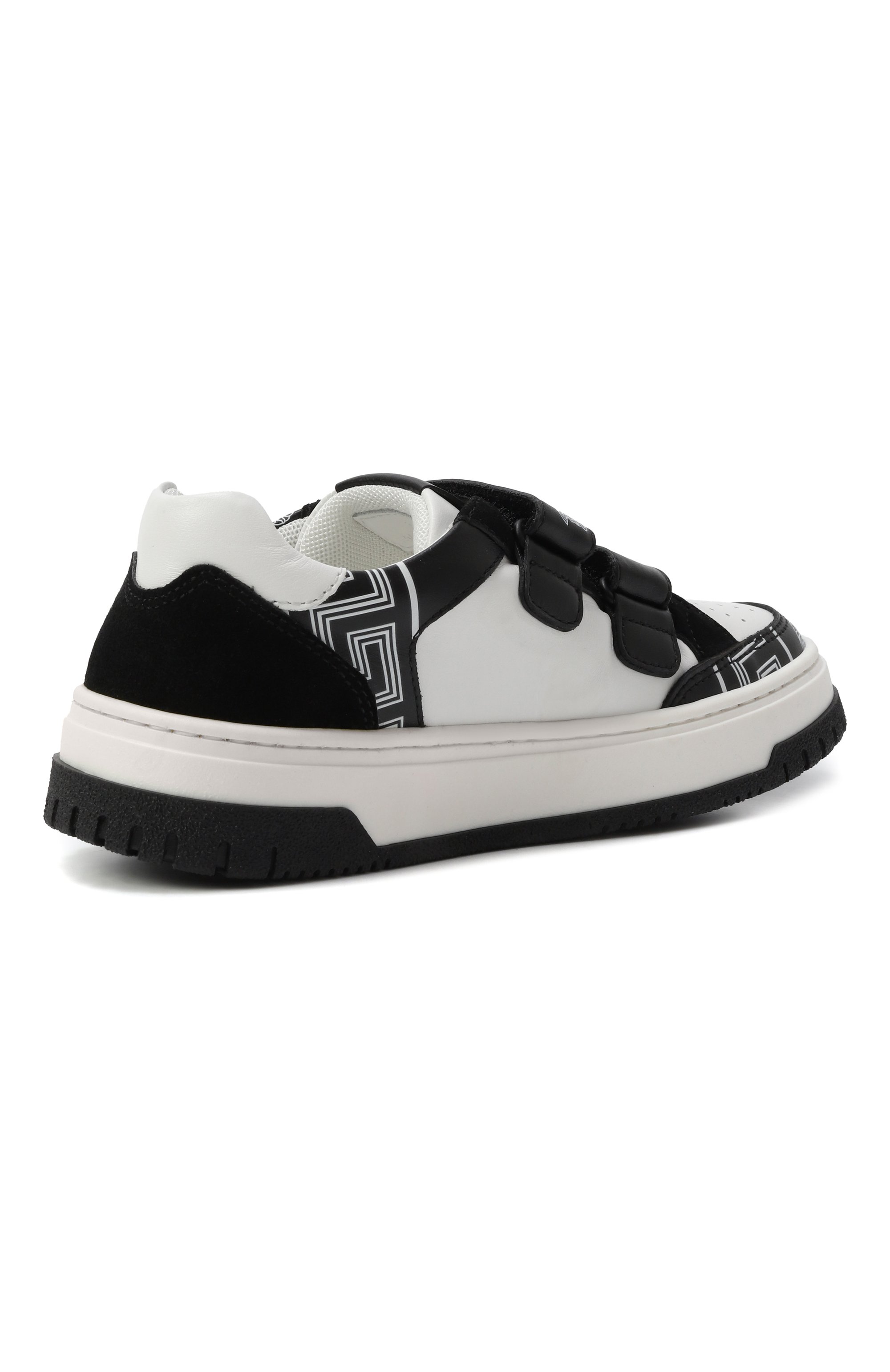 Кожаные кеды VERSACE, арт. 1017999/1A12879/34-40, фото 3