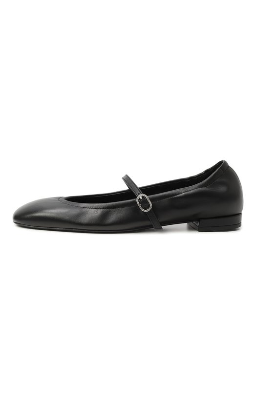 Кожаные балетки Claris Stuart Weitzman 2