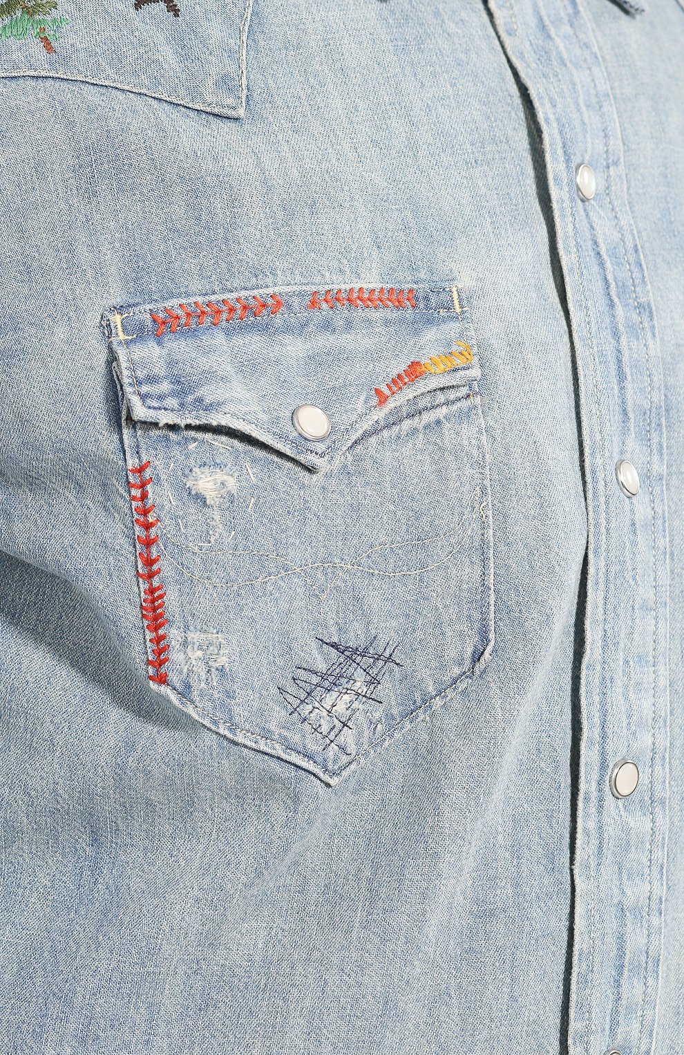 Джинсовая рубашка POLO RALPH LAUREN, арт. 710786275, фото 5