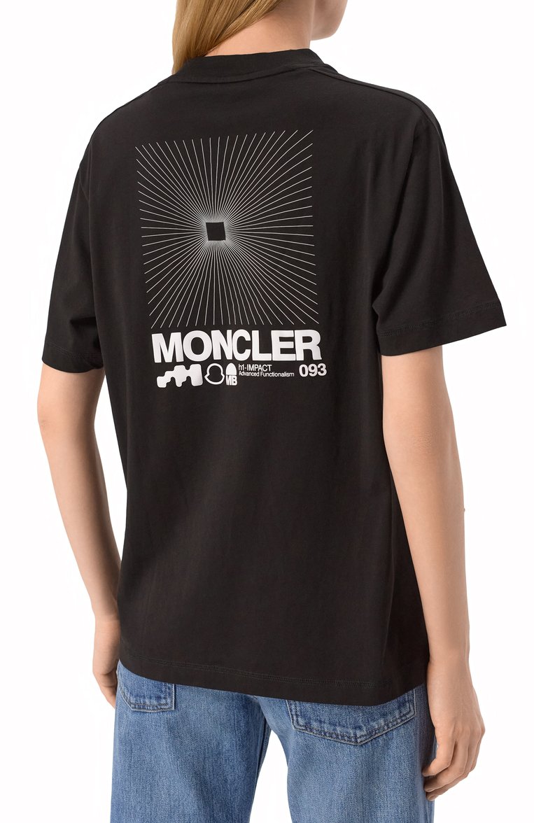 Хлопковая футболка MONCLER, арт. 8C00004/829H8, фото 1