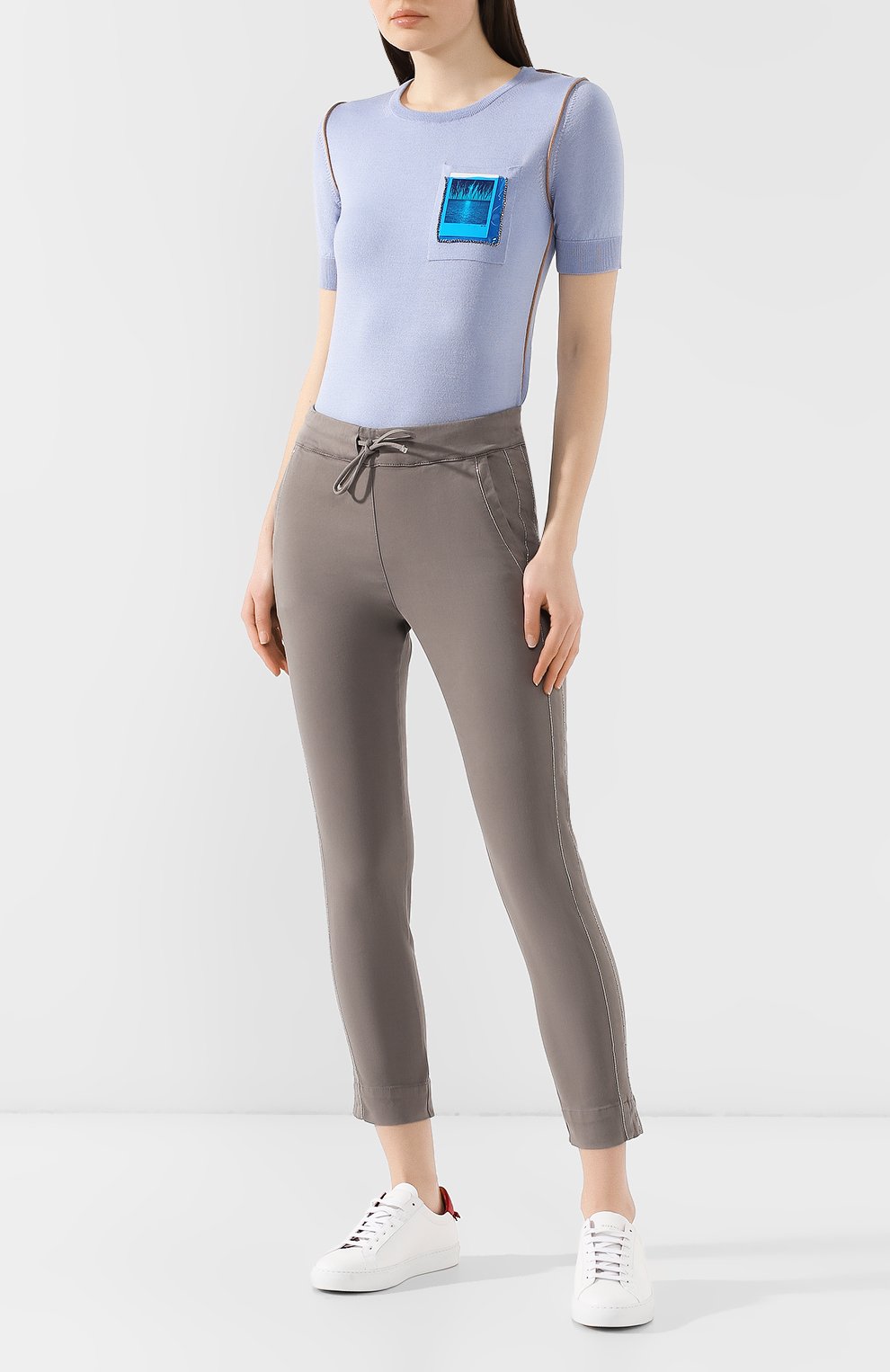 Хлопковые брюки D.EXTERIOR, арт. 48913, фото 2