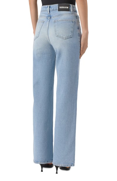 Джинсы с отделкой стразами SASHA KIM, арт. УТ-00001792, фото 4