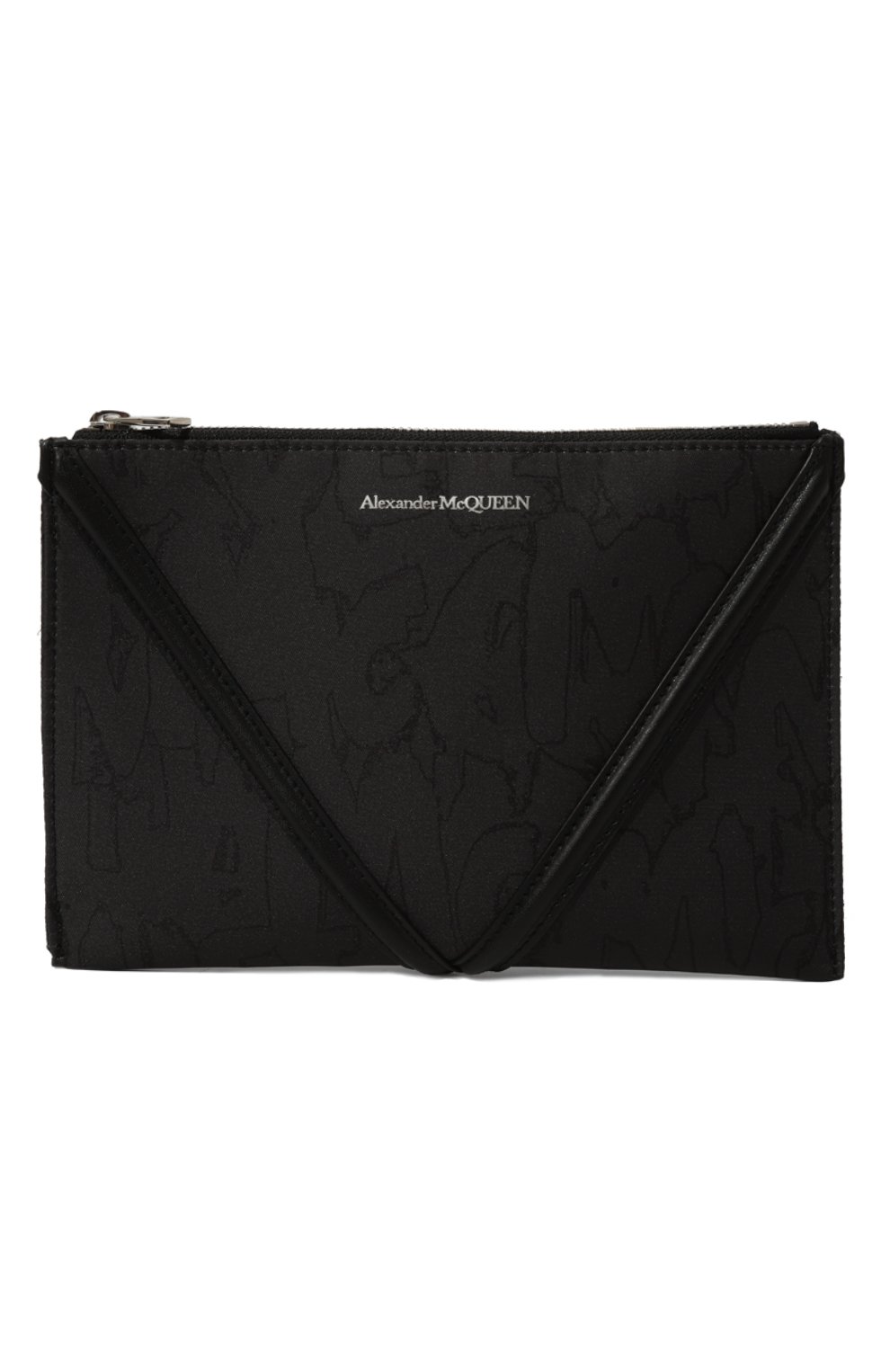 Папка для документов ALEXANDER MCQUEEN черного цвета по цене 49950 руб., арт. 726317/1AAQ0, фото 1 Папка для документов ALEXANDER MCQUEEN, арт. 726317/1AAQ0, фото 1