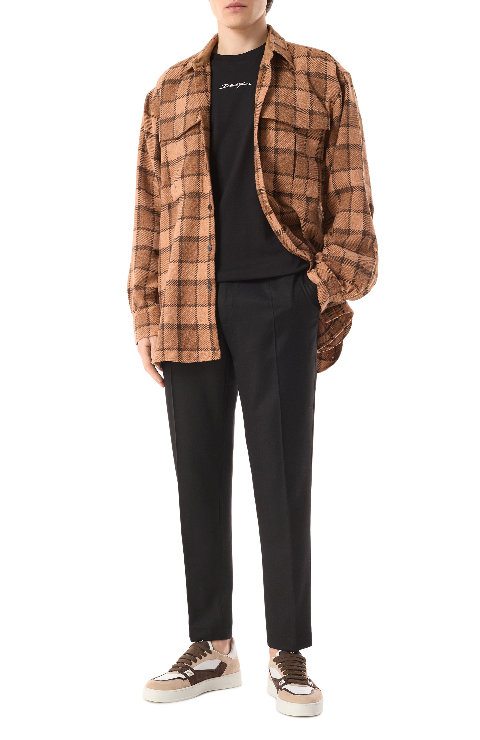 Хлопковая футболка DOLCE & GABBANA, арт. G8RN8Z/G7NUB, фото 2