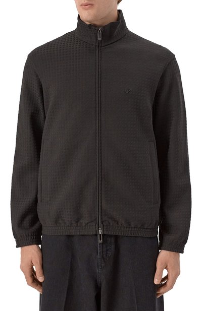 Толстовка из хлопка и лиоцелла EMPORIO ARMANI, арт. EM003444/AF13700, фото 3