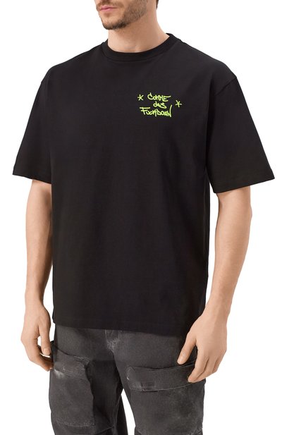 Хлопковая футболка COMME DES FUCKDOWN, арт. CFABM01590, фото 3