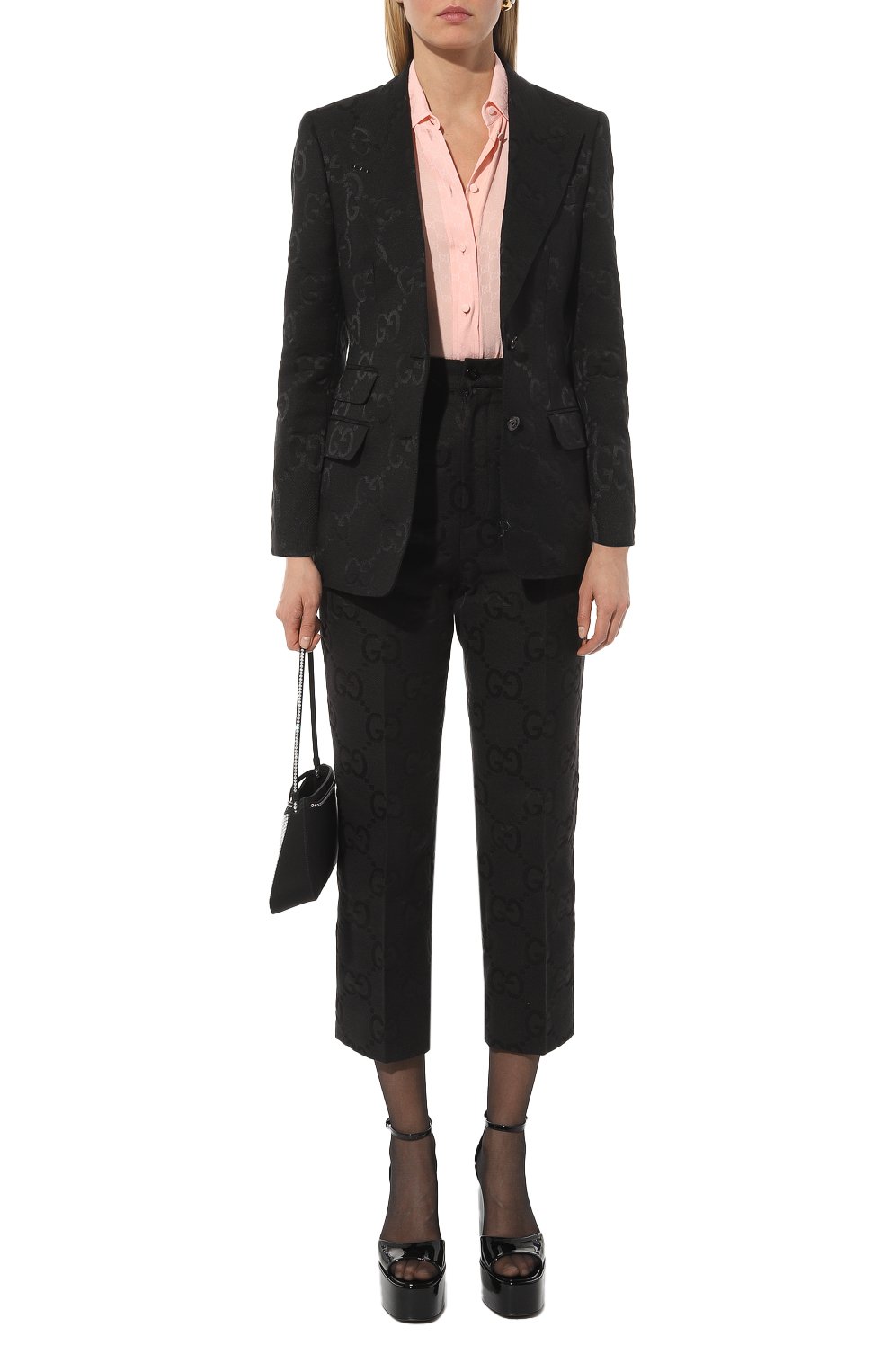 Хлопковый жакет GUCCI, арт. 681026 ZAHT6, фото 2