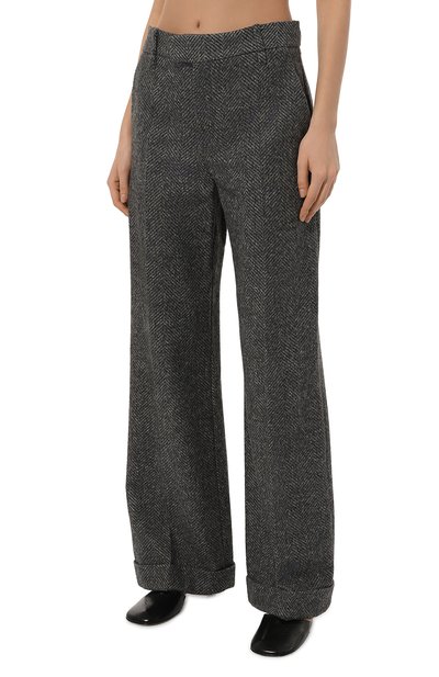 Шерстяные брюки BRUNELLO CUCINELLI, арт. MQ474P8492, фото 3