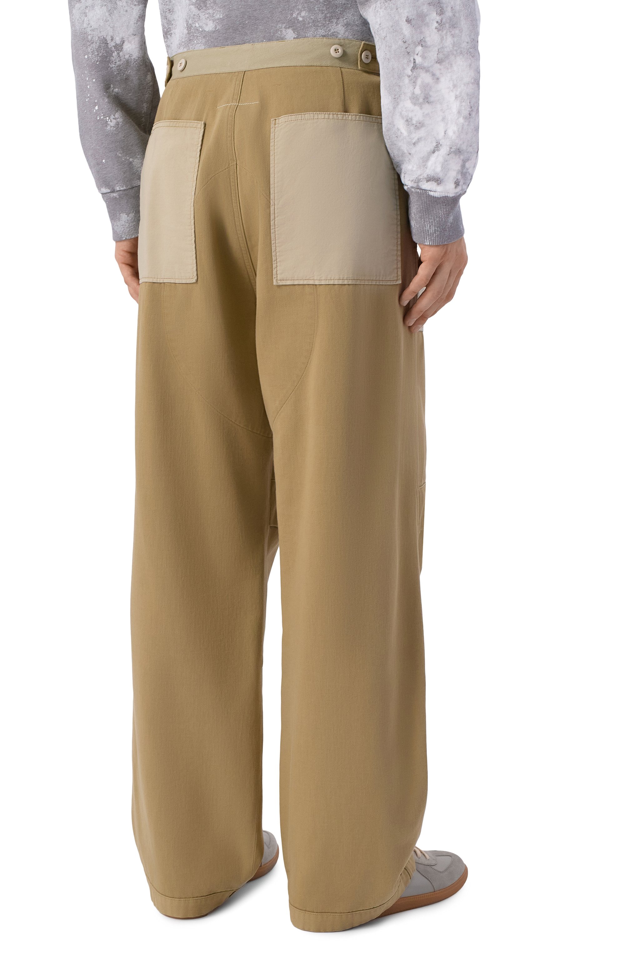 Хлопковые брюки MM6, арт. SH2KA0061/M35877, фото 4