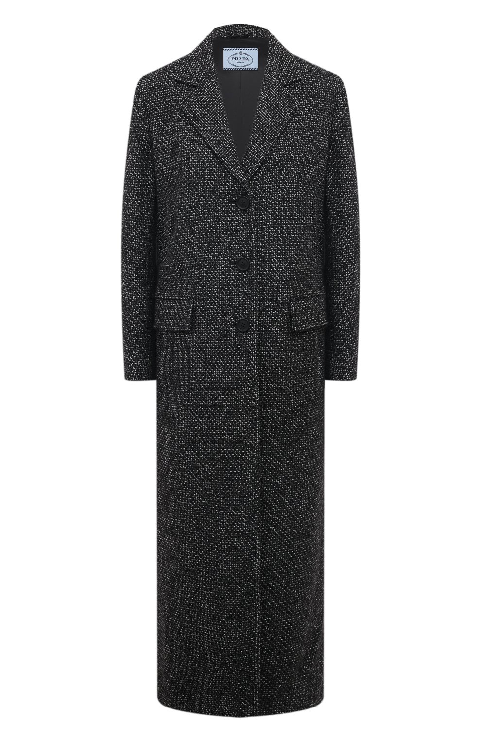  Шерстяное пальто PRADA, арт. P641LG-1VFF-F0480-212, фото 1