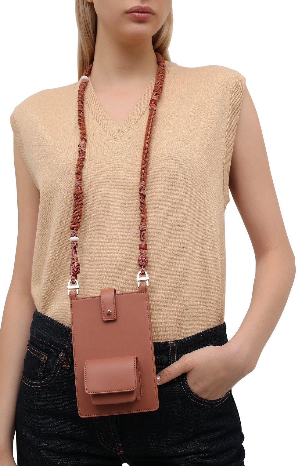 Кожаный чехол для iphone LORO PIANA, арт. FAL8179, фото 2