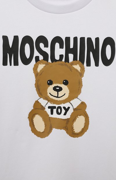 Хлопковое платье MOSCHINO, арт. HDV0CZ/LCA32/10-14, фото 3