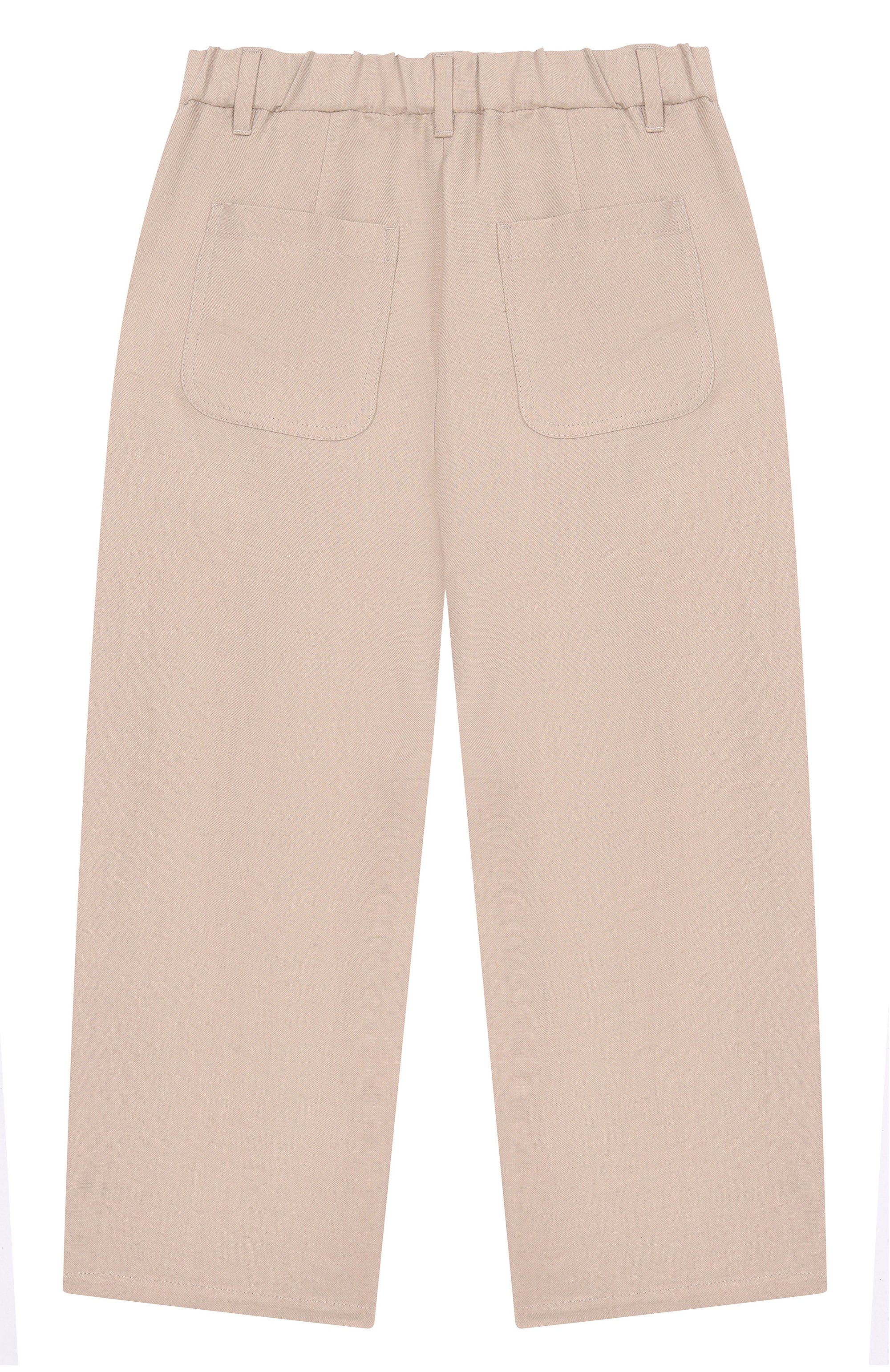 Брюки из вискозы и льна BRUNELLO CUCINELLI, арт. BH126P214C, фото 2