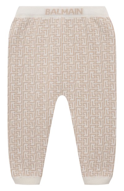 Брюки из шерсти и шелка BALMAIN, арт. BT6030