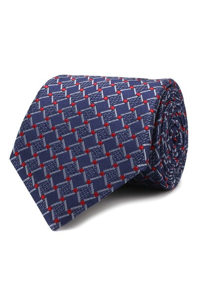 Мужской шелковый галстук CANALI, арт. 18/HJ02032