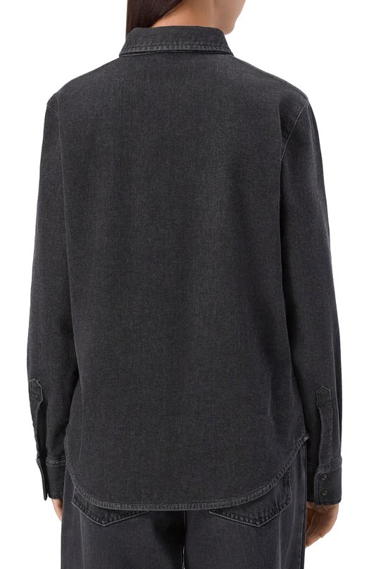 Джинсовая рубашка MVST M25.1PW.B010/B134 Чёрный  M25.1PW.B010/B134 Фото 4