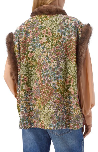 Жилет с отделкой из ягненка VALENTINO, арт. 8B3CF0T2/9YL, фото 4