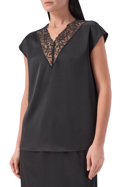 Атласный топ WEEKEND MAX MARA, арт. WKDSTAFFA, фото 3