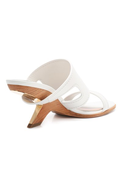 Кожаные мюли ALEXANDER MCQUEEN, арт. 621840/WHXZ7, фото 4