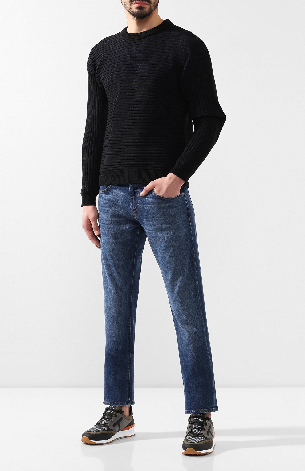 Джемпер из смеси хлопка и шерсти KENZO, арт. 5PU2043BA, фото 2