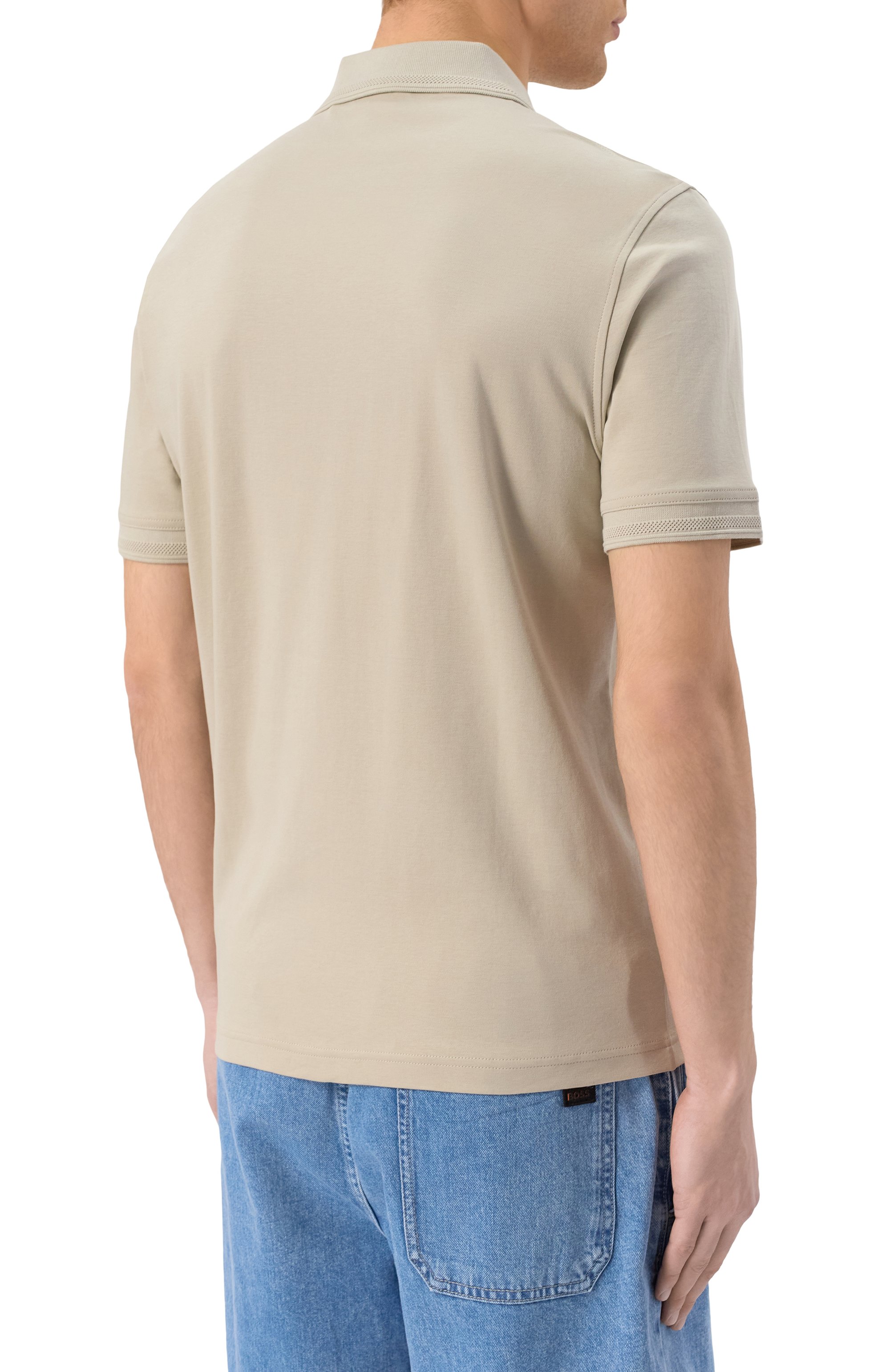 Хлопковое поло BOSS ORANGE, арт. 50520109, фото 4