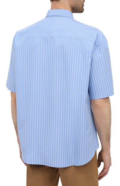 Хлопковая рубашка BERLUTI, арт. R19HCS34-001, фото 4