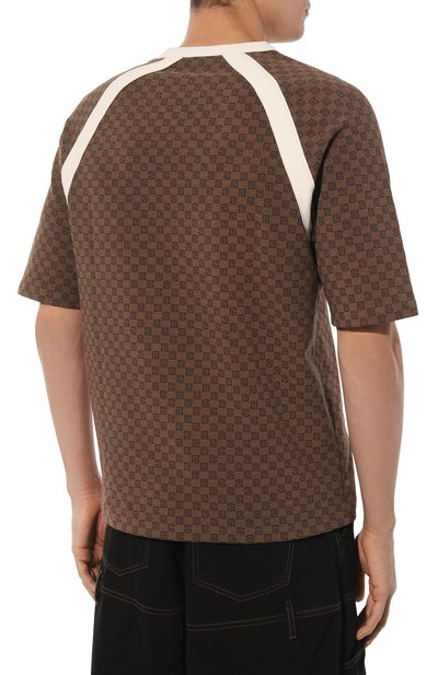 Хлопковая футболка BALMAIN, арт. BH0EF065BC52, фото 4