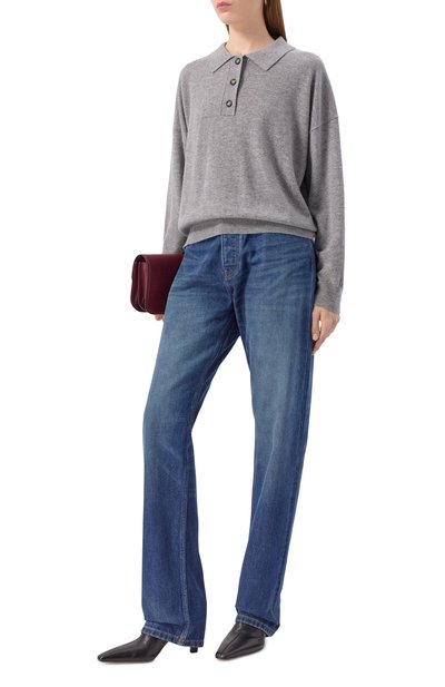 Поло из шерсти и кашемира ALLUDE, арт. 255/17653, фото 2