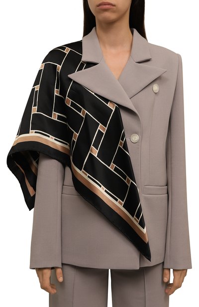 Шелковый платок KITON, арт. D53754K0550F03, фото 3