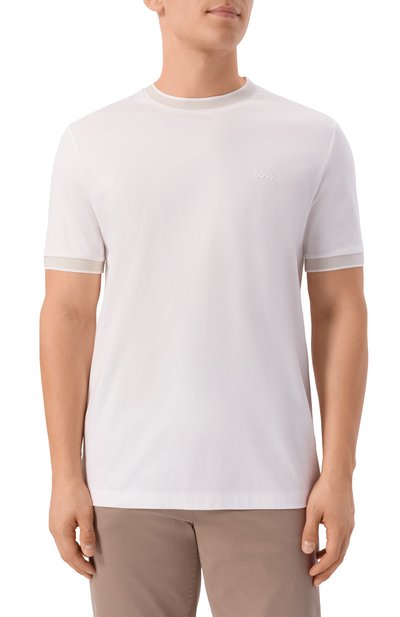 Хлопковая футболка BOSS, арт. 50543858, фото 3