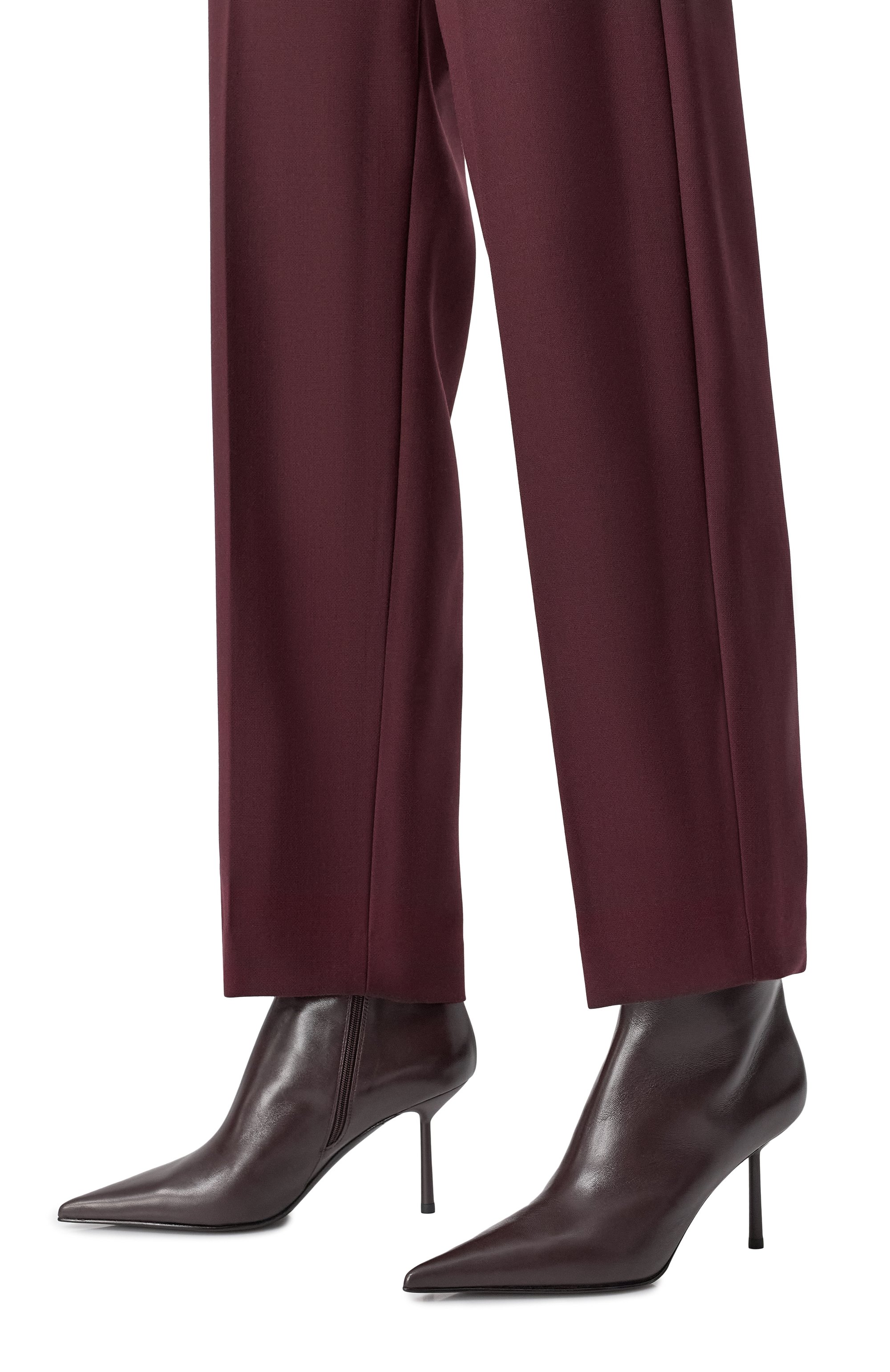 Кожаные ботильоны bella 80 LE SILLA, арт. 4217C080BMPPNEM, фото 3