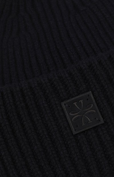 Шерстяная шапка JACOB COHEN темно-синего цвета по цене 21800 руб., арт. U S A05 10 X 1558, фото 3 Шерстяная шапка JACOB COHEN, арт. U S A05 10 X 1558, фото 3