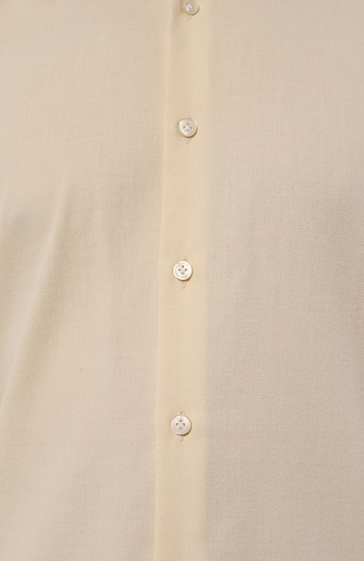 Рубашка из хлопка и шерсти Sonrisa Кремовый, фото 5