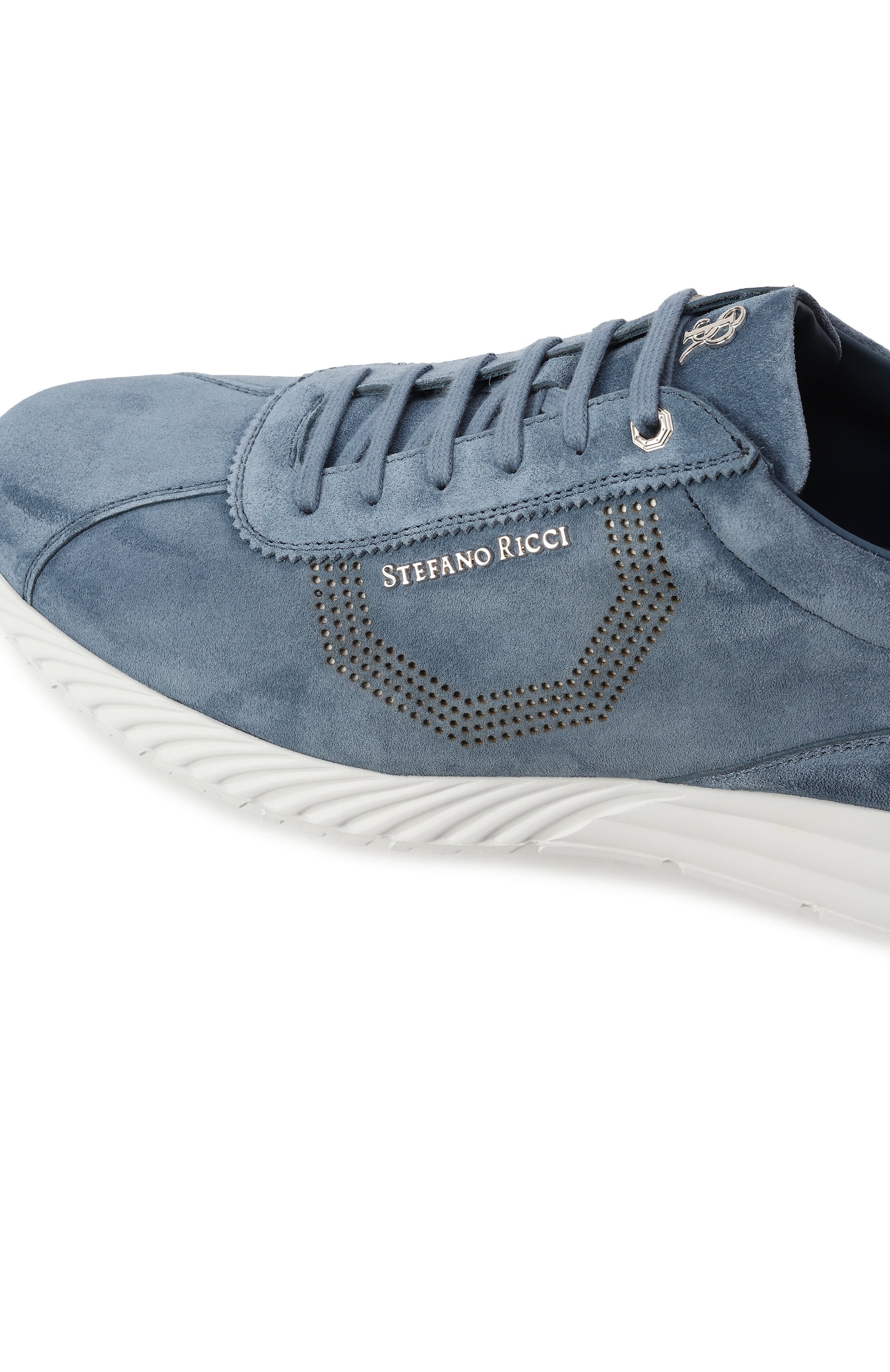 Замшевые кроссовки STEFANO RICCI, арт. UZ689G6574/SDPWY, фото 7