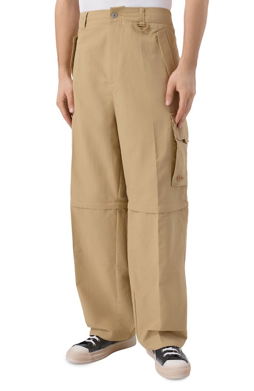 Брюки-карго HUGO 50553204 Бежевый  50553204 Фото 3