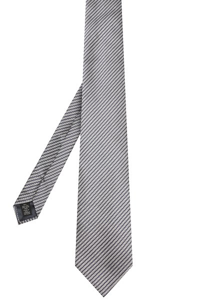 Шелковый галстук ZEGNA синего цвета по цене 19950 руб., арт. Z5E18/1XW, фото 2 Шелковый галстук ZEGNA, арт. Z5E18/1XW, фото 2