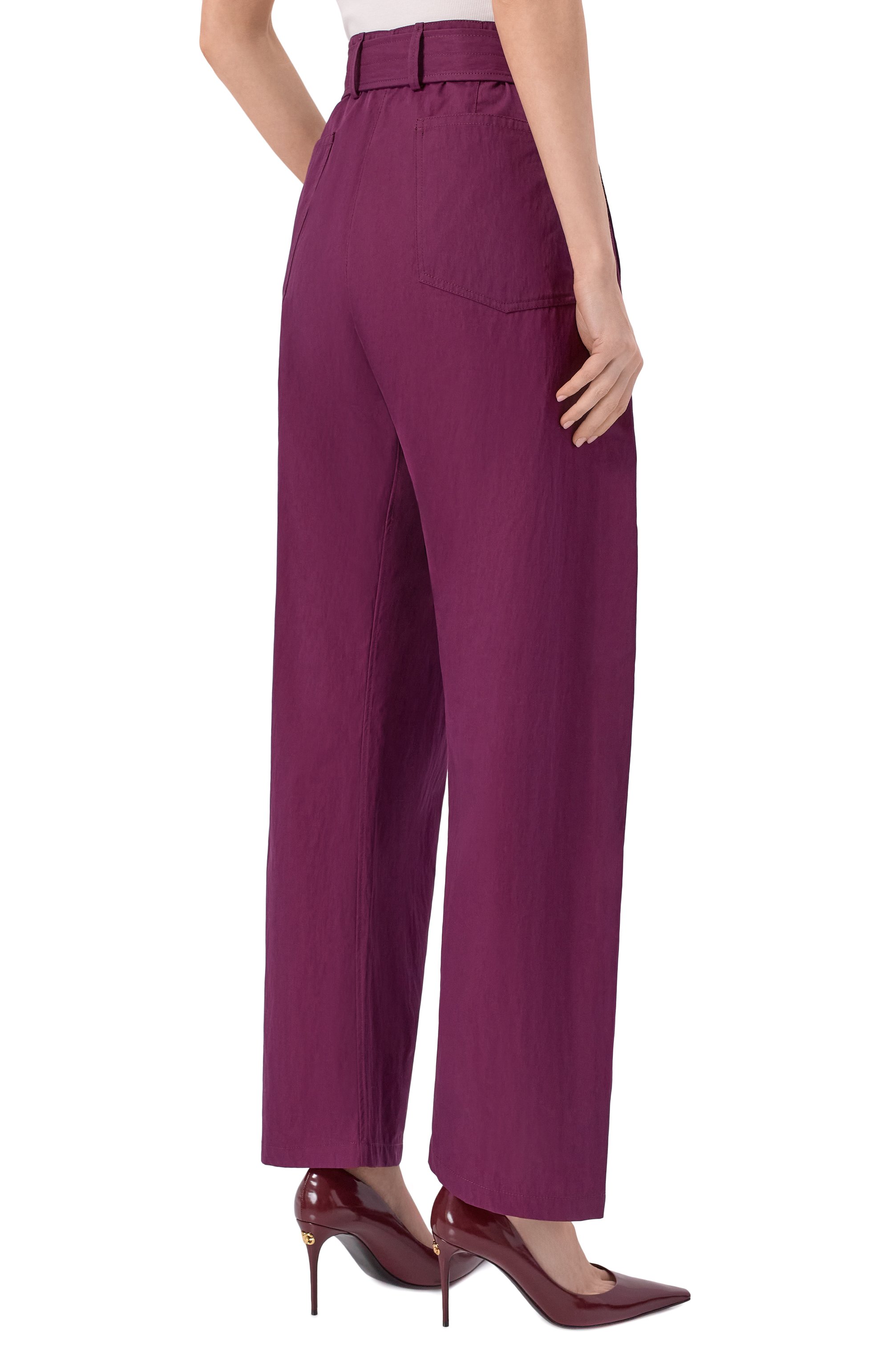 Хлопковые брюки MAGDA BUTRYM, арт. 390426, фото 4