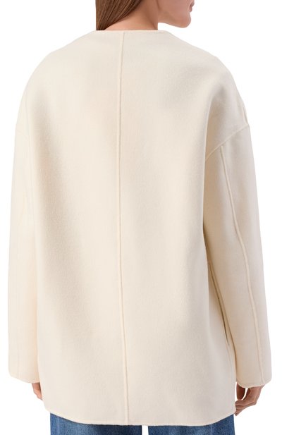 Полупальто из шерсти и кашемира LOULOU DE SAISON, арт. DUNNE, фото 4