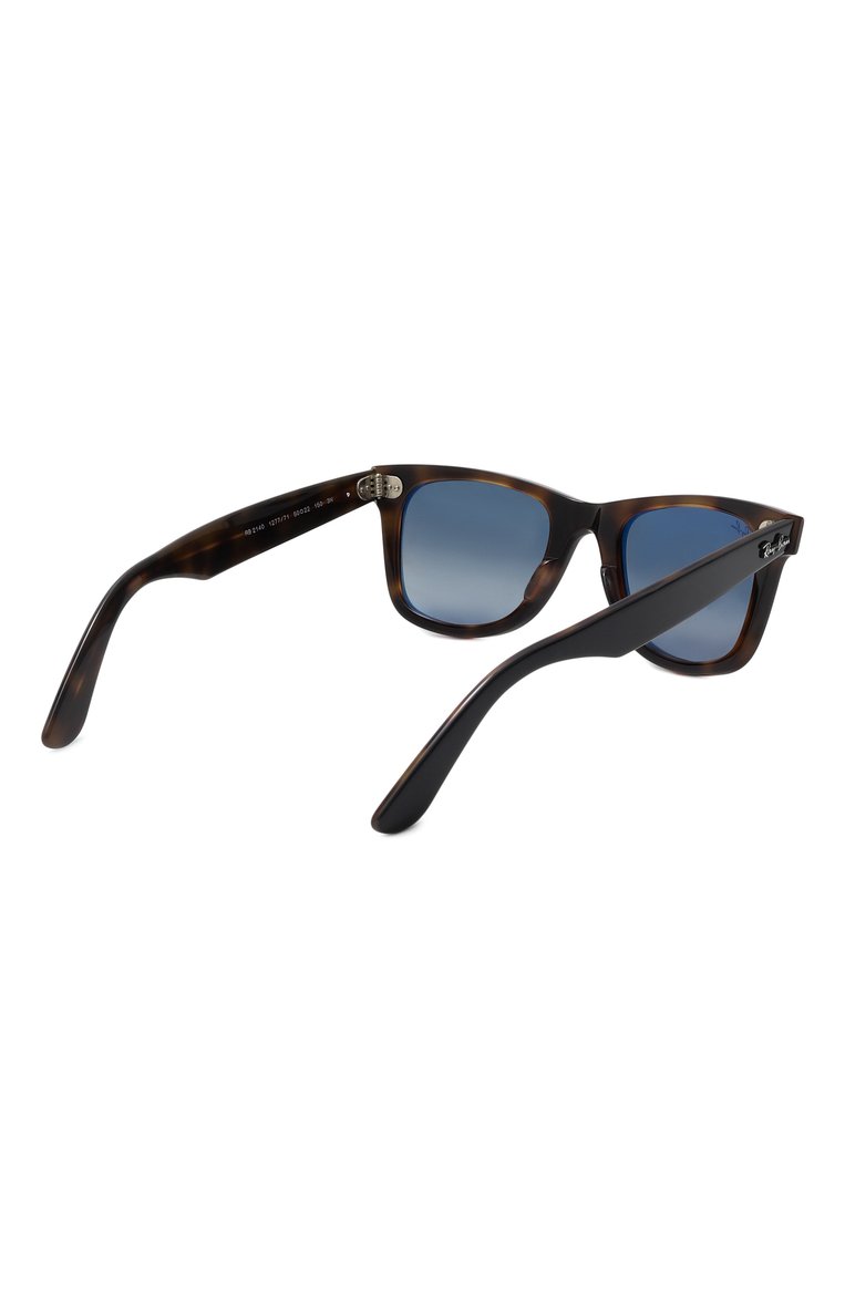 Мужские солнцезащитные очки RAY-BAN черного цвета, арт. 2140-127771 | Фото 5 (Тип очков: С/з; Региональные ограничения белый список (Axapta Mercury): RU, Не проставлено; Нос: Не проставлено; Кросс-КТ: С/з-мужское; Материал: Пластик; Оптика Гендер: оптика-мужское)