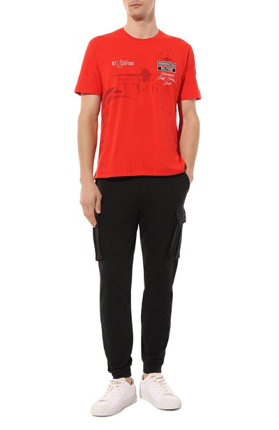 Хлопковые джоггеры AERONAUTICA MILITARE, арт. 231/PF860F459, фото 2