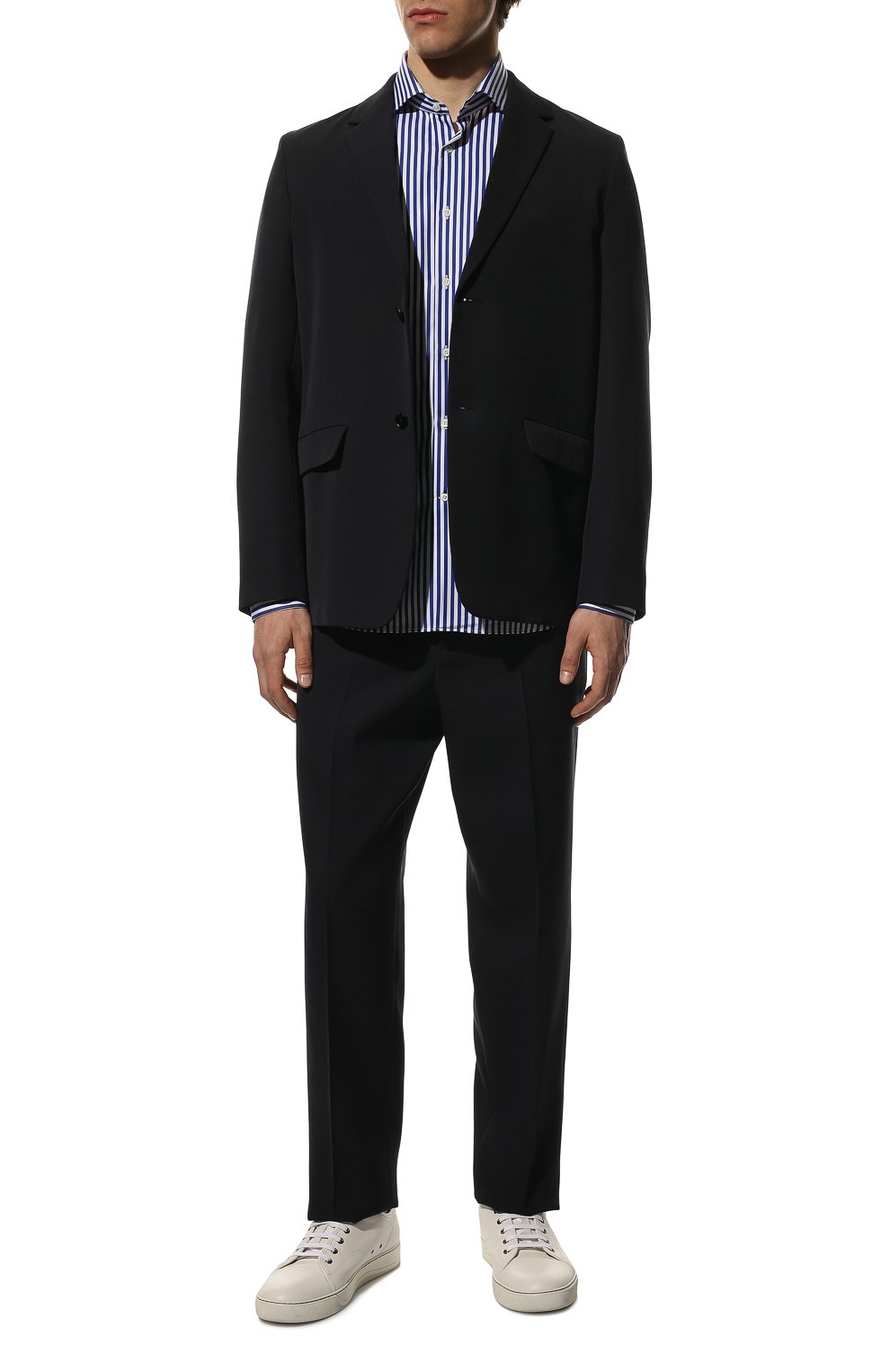 Хлопковая рубашка CORNELIANI, арт. 89P002-2111315/00, фото 2