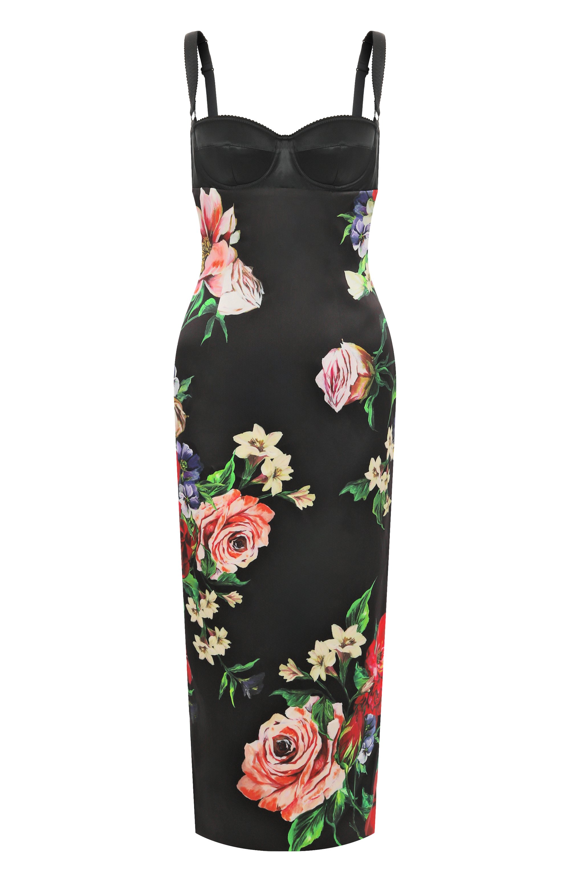 Атласное платье DOLCE & GABBANA, арт. F6TTXT/FSIB5, фото 1