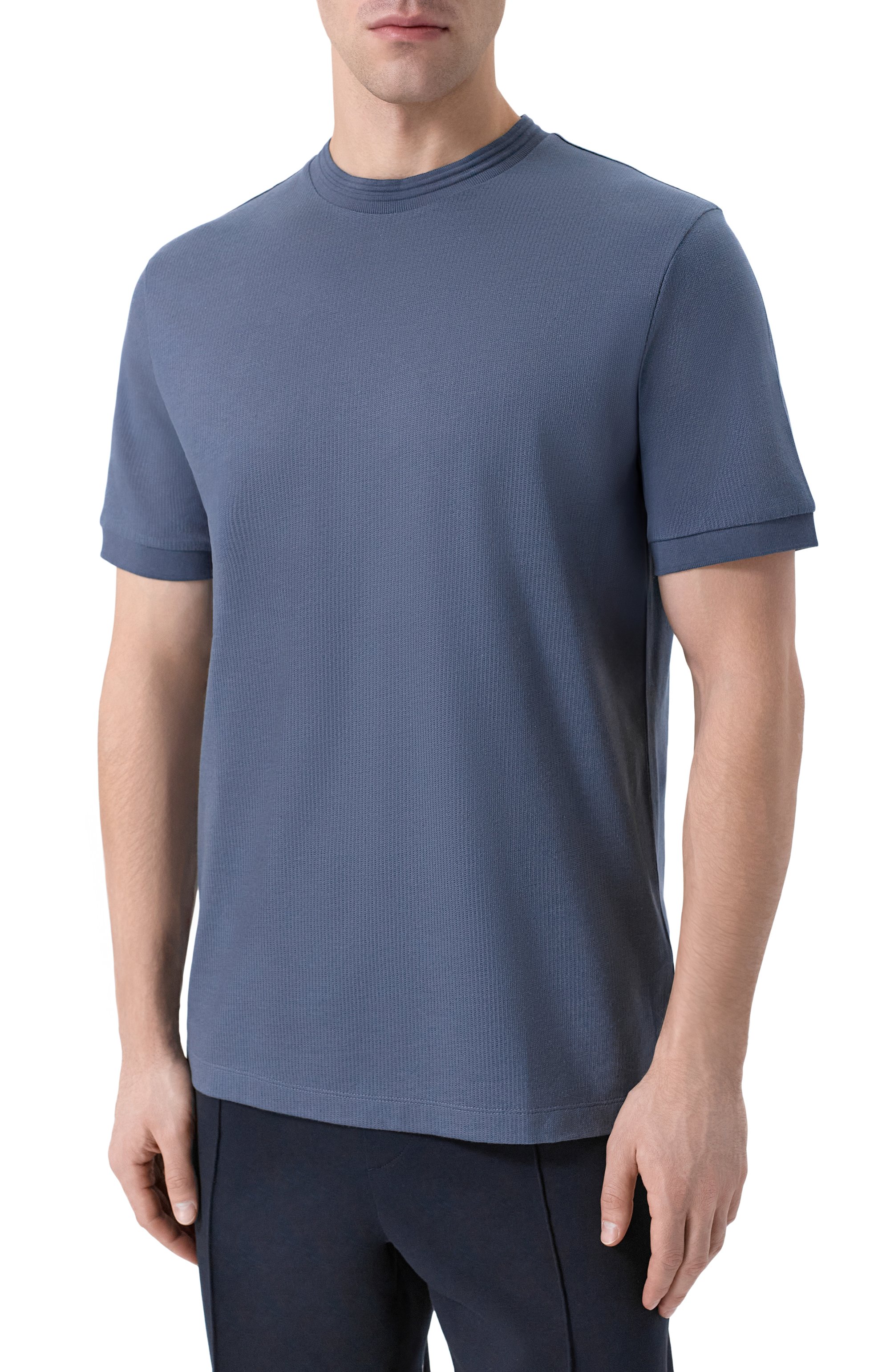 Футболка из хлопка и лиоцелла BOSS, арт. 50554626, фото 3