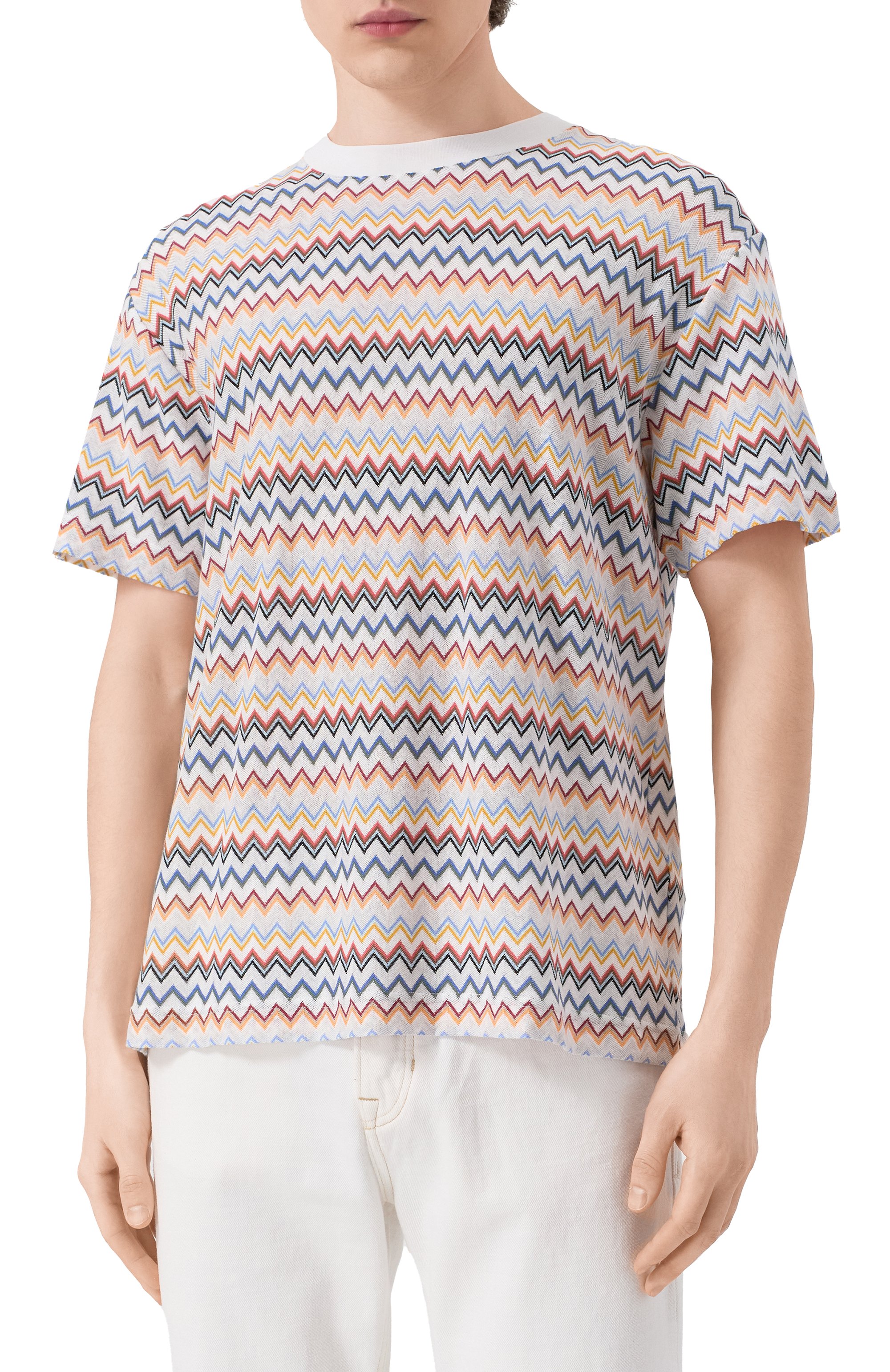 Хлопковая футболка MISSONI, арт. US25SL0H/BR010U, фото 3