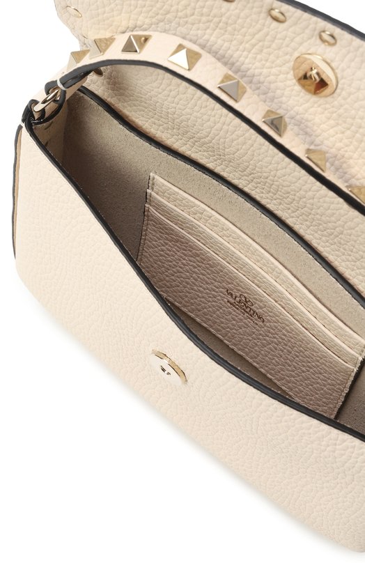 Сумка Rockstud mini Valentino 7W2P0W07/VSH Кремовый  7W2P0W07/VSH Фото 5
