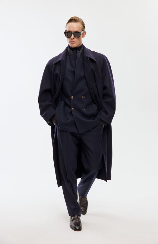 Шерстяные брюки MVST M25.1MM.T409/901 Синий  M25.1MM.T409/901 Фото 6